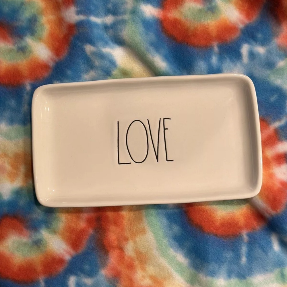 Rae Dunn love platter small